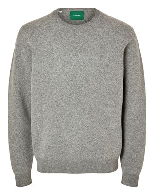 ANRRagi Knit Wool Crew Neck Strik